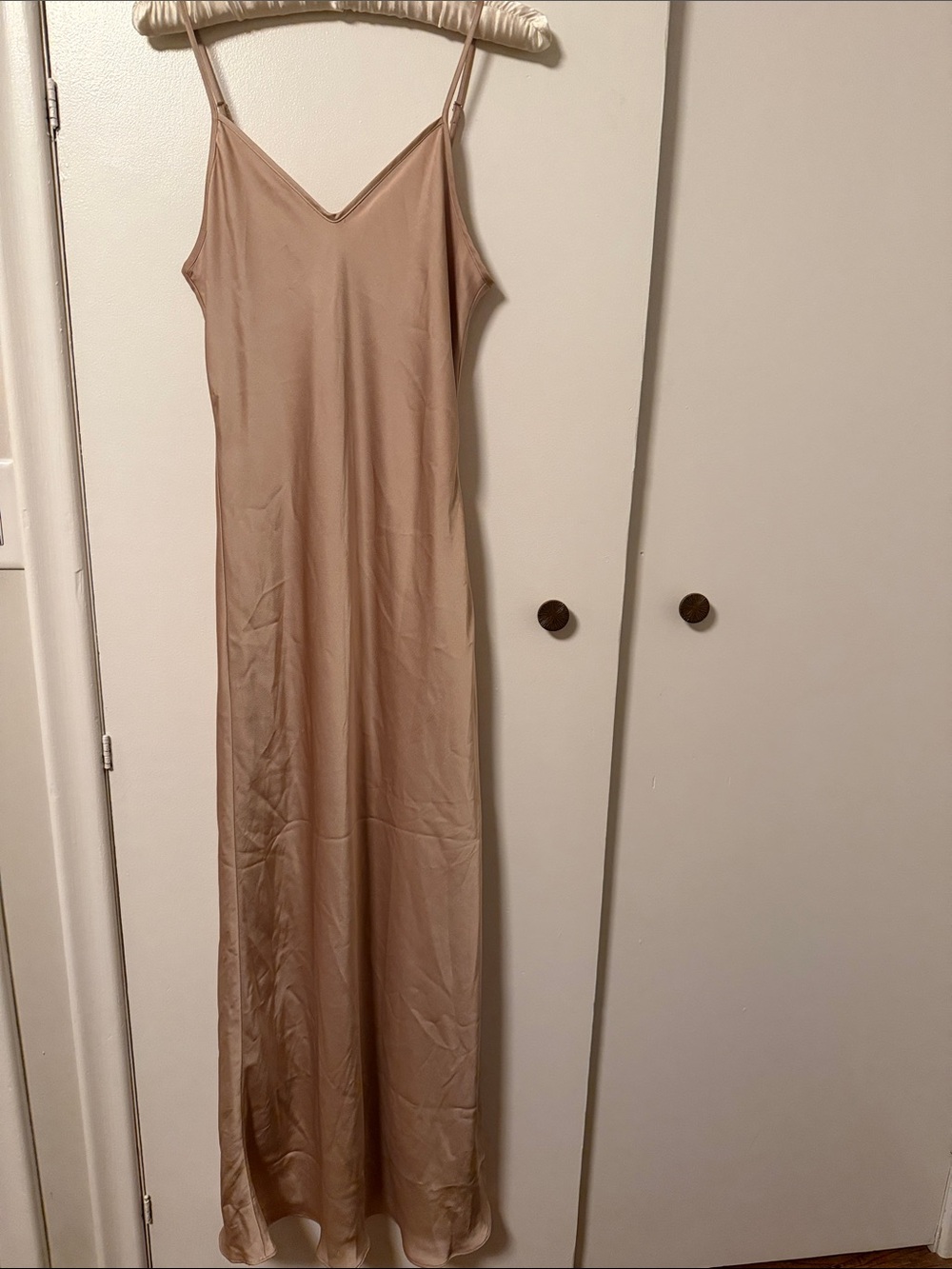 Birdy Grey Nude Slip Maxi Dress